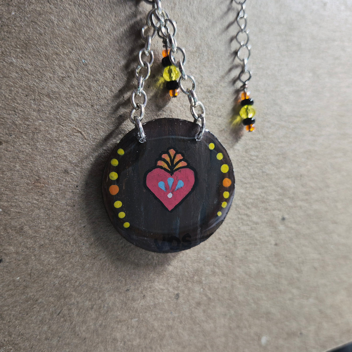 Ejinia Handmade Sugar Skull Necklace