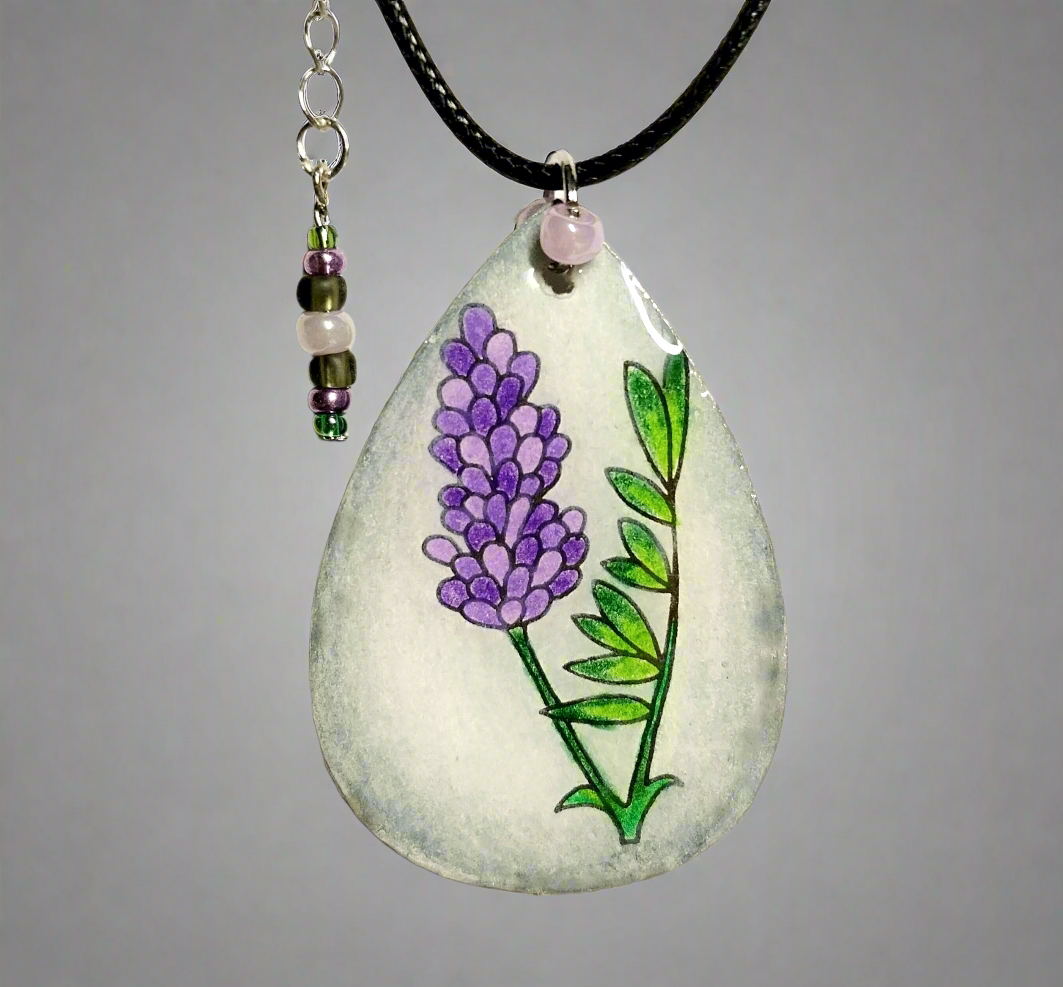 Handmade Purple Spring Flower – Nietas Jewelry Artwork