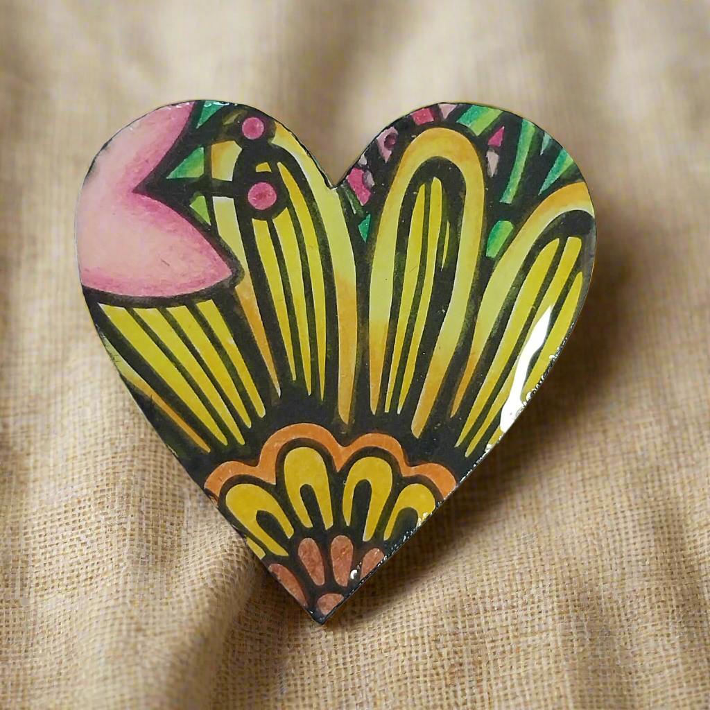 Handmade Sunflower Magnet