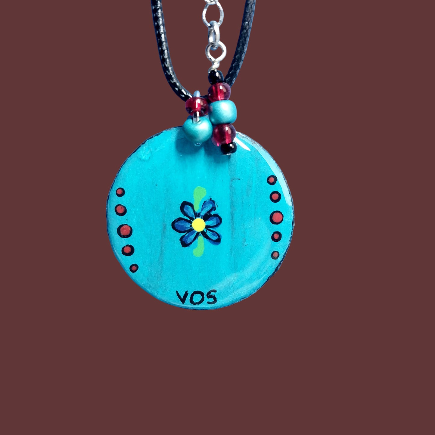 Petrita Handmade Sugar Skull Necklace