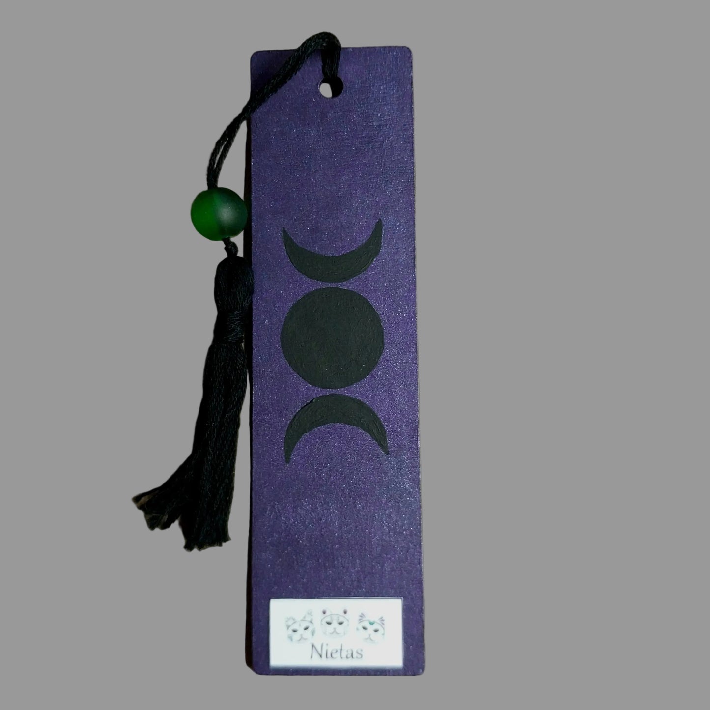 Handmade Third Eye Cat Bookmark