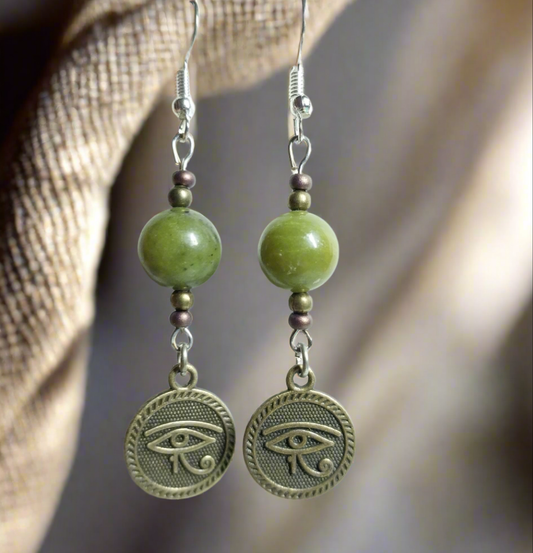 Eye of Horus Handmade Earrings