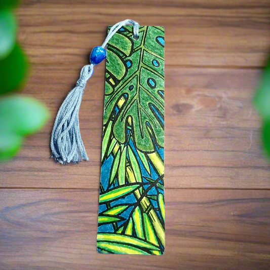 Handmade Monstera Plant Bookmark