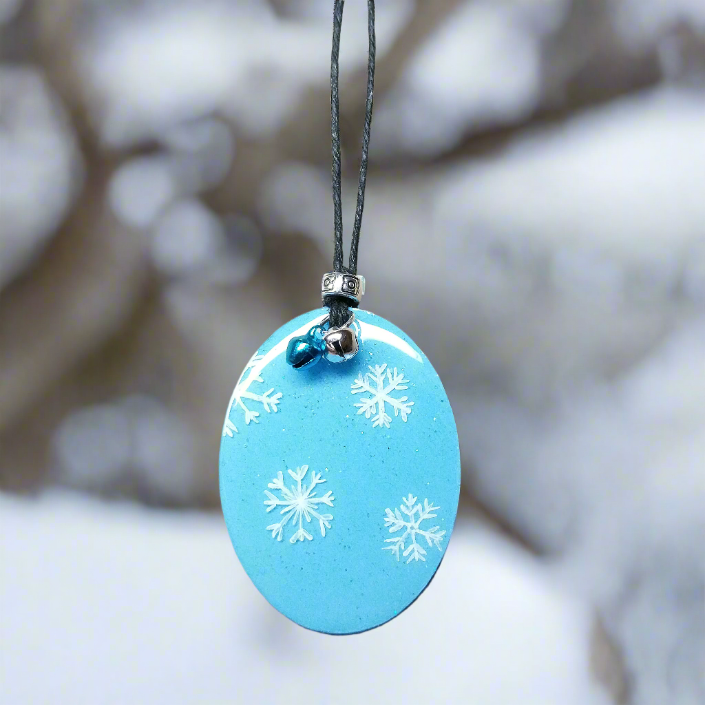 Hand-painted Snowflake Ornament