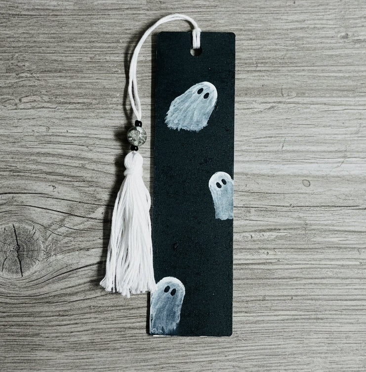 Handmade Ghost Bookmark