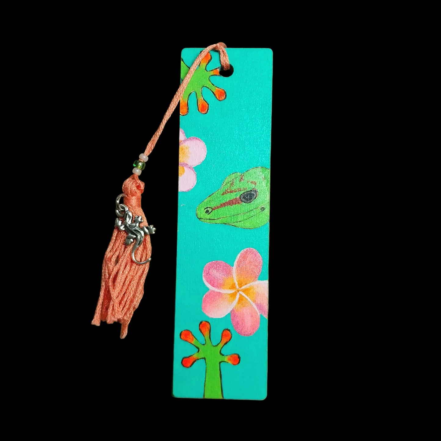 Handmade Gecko Bookmark