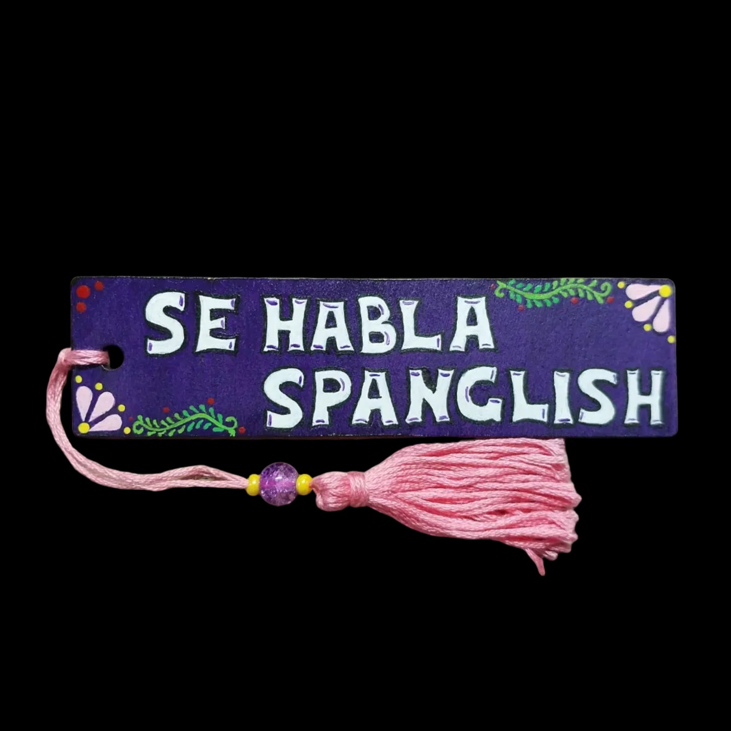 Handmade Se Habla Spanglish Bookmark