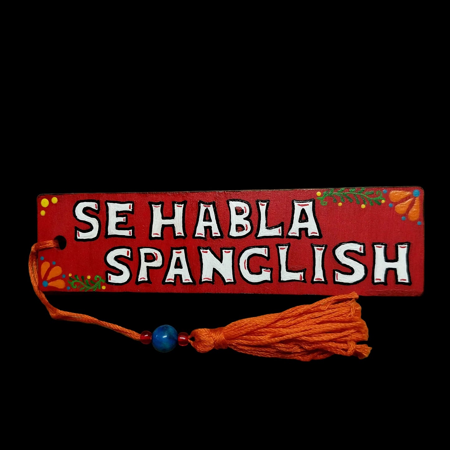 Handmade Se Habla Spanglish Bookmark