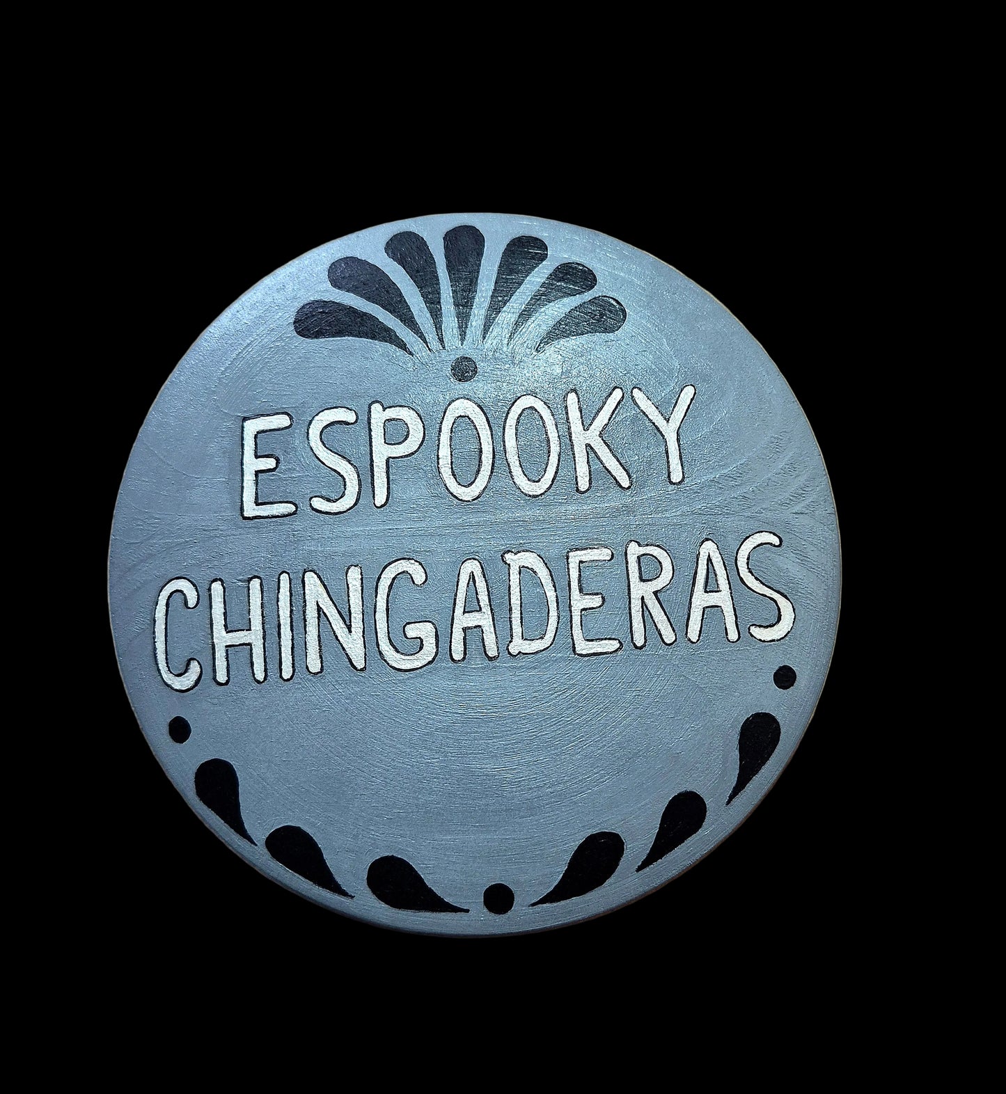 Hand-painted Espooky Chingaderas Trinket Box
