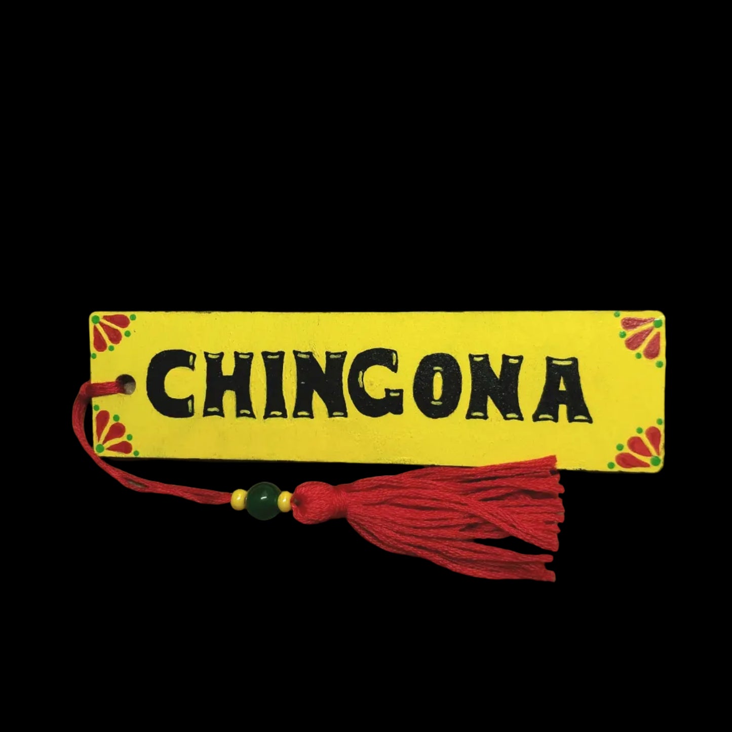 Handmade Chingona Bookmark