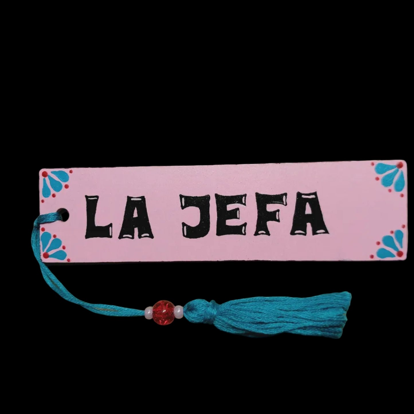 Handmade La Jefa Bookmark