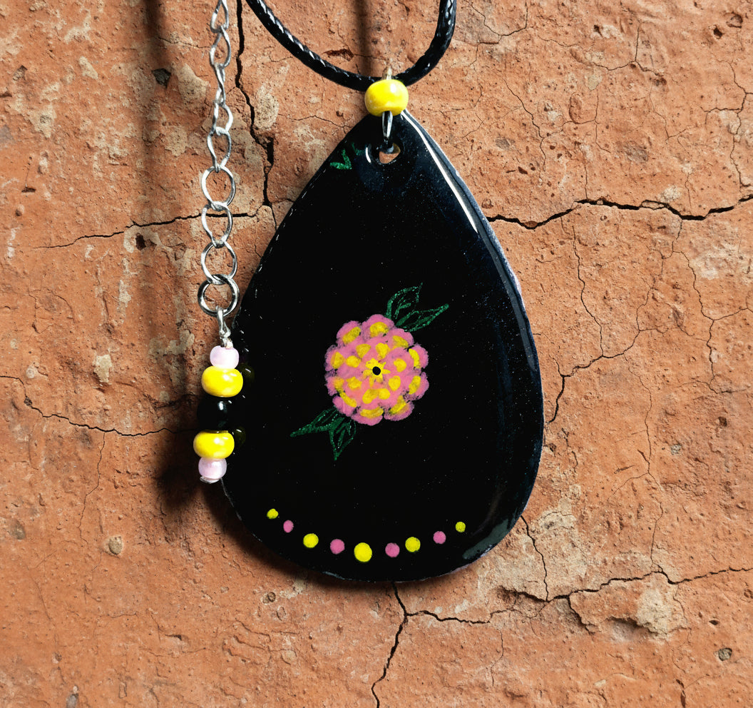 Recuerdos Handmade Sugar Skull Necklace